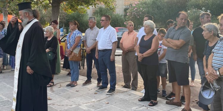 ΔΗΜΟΣ ΖΑΧΑΡΩΣ: Τελέστηκε στη Ζαχάρω το ετήσιο μνημόσυνο των Σπυρίδωνα Μανιάτη και Ιωάννας Τασσοπούλου που έπεσαν ηρωικά εν ώρα καθήκοντος