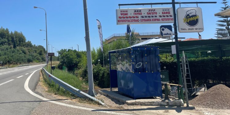 ΔΗΜΟΣ ΖΑΧΑΡΩΣ: Τοποθέτηση στεγάστρου στην στάση της διασταύρωσης Κακοβάτου!