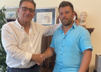 Στο πλευρό του Δημάρχου Κώστα Αλεξανδρόπουλου και ο Γιώργος Ξυδιάς