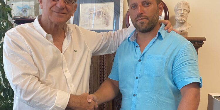 Στο πλευρό του Δημάρχου Κώστα Αλεξανδρόπουλου και ο Γιώργος Ξυδιάς