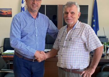 Ο Διονύσης Γώτης στο πλευρό του Γιάννη Λέντζα