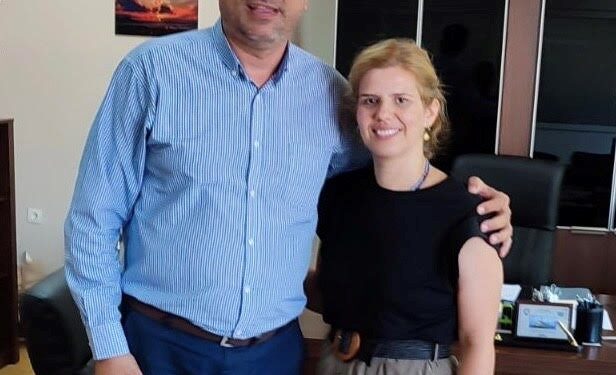 Η Δέσποινα Πανταζή στο πλευρό του Γιάννη Λέντζα