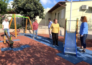 ΔΗΜΟΣ ΑΝΔΡΑΒΙΔΑΣ – ΚΥΛΛΗΝΗΣ: Έτοιμη και η νέα παιδική χαρά στο Καπελέτο!