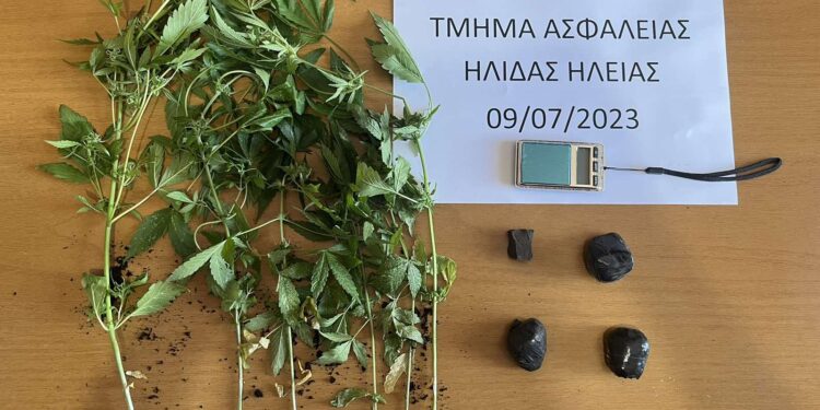Συνελήφθη διακινητής ναρκωτικών στην Ηλεία