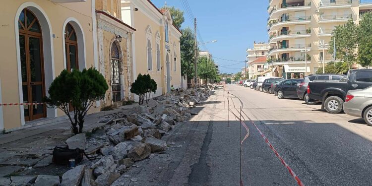 ΔΗΜΟΣ ΠΥΡΓΟΥ: Διακοπή της κυκλοφορίας οχημάτων σε τμήμα της οδού 28ης Οκτωβρίου λόγω των έργων ανάπλασης