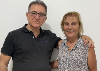 Στο πλευρό του Δημάρχου Ζαχάρως Κώστα Αλεξανδρόπουλου η Πρόεδρος της τοπικής κοινότητας Χρυσοχωρίου Ελένη Καραθανάση