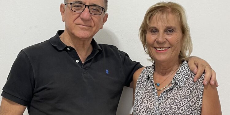 Στο πλευρό του Δημάρχου Ζαχάρως Κώστα Αλεξανδρόπουλου η Πρόεδρος της τοπικής κοινότητας Χρυσοχωρίου Ελένη Καραθανάση