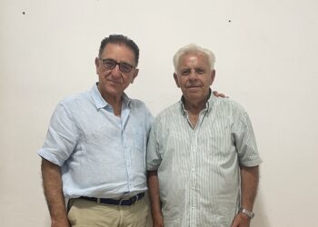 Στο πλευρό του Δημάρχου Ζαχάρως Κώστα Αλεξανδρόπουλου και ο Ιωάννης Θάνος του Νικολάου