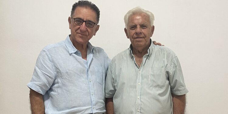 Στο πλευρό του Δημάρχου Ζαχάρως Κώστα Αλεξανδρόπουλου και ο Ιωάννης Θάνος του Νικολάου