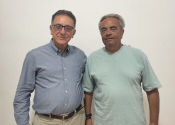 Υποψήφιος δημοτικός σύμβουλος με τον Δήμαρχο Ζαχάρως Κώστα Αλεξανδρόπουλο και ο Πέτρος Βενετσανόπουλος