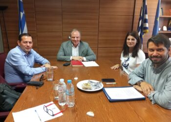 Ο Θ. Βασιλόπουλος ενημέρωσε τον υφυπουργό Αγροτ. Ανάπτυξης Δ. Σταμενίτη για τις εκτάσεις πρώην λιμνών!