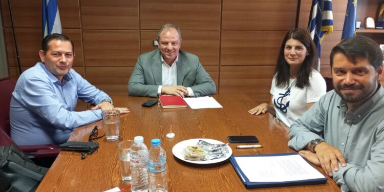 Ο Θ. Βασιλόπουλος ενημέρωσε τον υφυπουργό Αγροτ. Ανάπτυξης Δ. Σταμενίτη για τις εκτάσεις πρώην λιμνών!