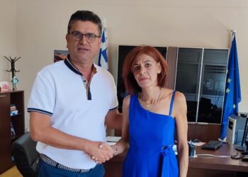 Η Γεωργία Ντόκου στο πλευρό του Γιάννη Λέντζα