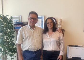 Στο πλευρό του Δημάρχου Ζαχάρως Κώστα Αλεξανδρόπουλου η Ευσταθία Παλιοθόδωρου