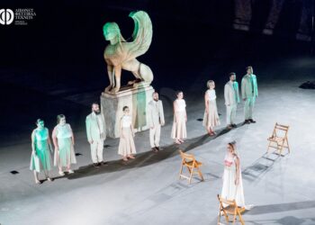 Συγκλόνισε ο “Οιδίπους τύραννος” στο θέατρο “Ολύμπια” στο Φλόκα Αρχαίας Ολυμπίας (φωτος)