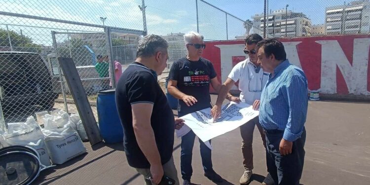 ΔΗΜΟΣ ΠΥΡΓΟΥ: Ξεκίνησαν οι εργασίες ανάπλασης του Αθλητικού Κέντρου Αγίας Βαρβάρας