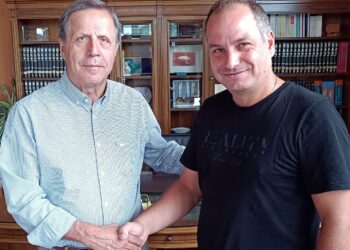 Με τον Γιώργο Γεωργιόπουλο ο Επαμεινώνδας Γαβριλόπουλος