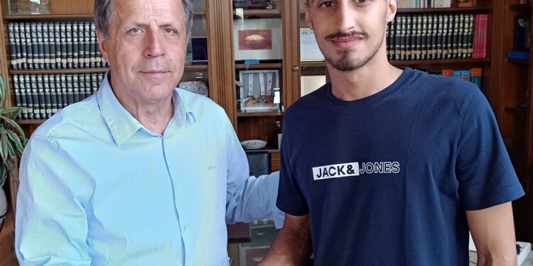 Ο Αλέξανδρος Κονδύλης με τον Γιώργο Γεωργιόπουλο