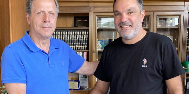 Με τον Γιώργο Γεωργιόπουλο ο Δημήτρης Κούρβας