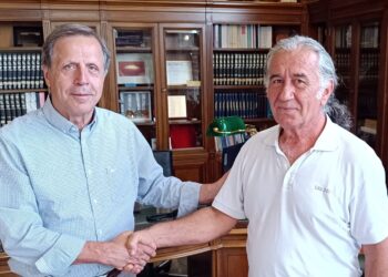 Με τον Γιώργο Γεωργιόπουλο ο Χρήστος Πλατανίτης