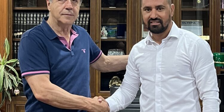 Ο Νάσος Βλασσόπουλος με τον Γιώργο Γεωργιόπουλο