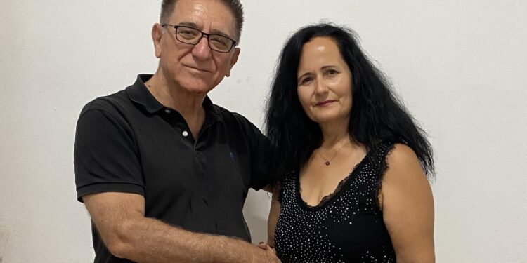 Υποψήφια και η Φωτεινή Δημητρόπουλου- Ζάρα με τον Δήμαρχο Ζαχάρως Κώστα Αλεξανδρόπουλο