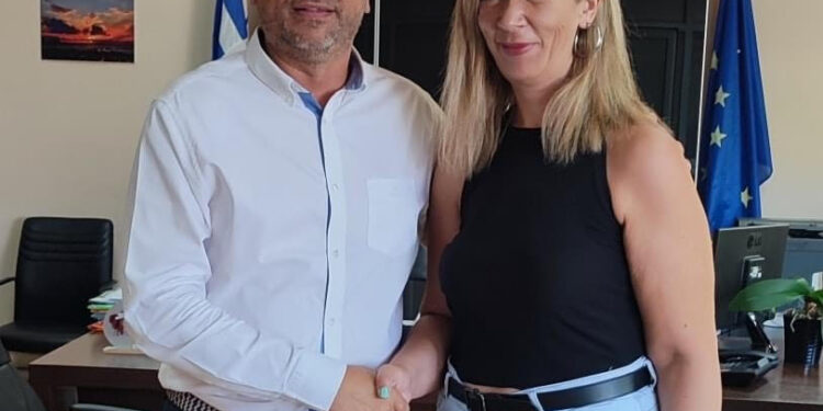 Η Παναγιώτα Γιαννακουλοπούλου στο πλευρό του Γιάννη Λέντζα