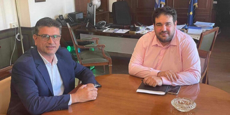 ΓΙΑΝΝΗΣ ΛΕΝΤΖΑΣ – ΘΕΟΔΩΡΟΣ ΛΙΒΑΝΙΟΣ: Μια ιδιαίτερα εποικοδομητική συνάντηση με τον νέο Αναπληρωτή Υπουργό Εσωτερικών
