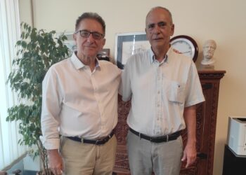 Στο πλευρό του Δημάρχου Ζαχάρως Κώστα Αλεξανδρόπουλου ο καρδιολόγος Αλέξανδρος Ζαφειρόπουλος