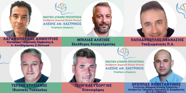 ΑΛΕΞΗΣ ΚΑΣΤΡΙΝΟΣ: “Προχωράμε με την Δύναμη του έργου μας και με Μπροστάρηδες τους Νέους!!”