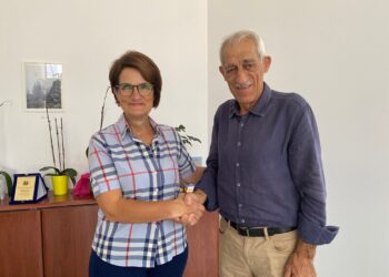 Ξανά με τον Γιάννη Λυμπέρη η Πηνελόπη Λαγκαδινού-Τσάκωνα!