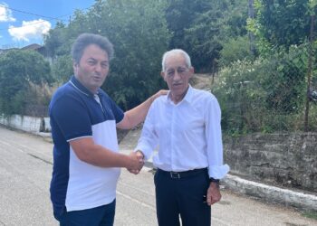 Ο ΠΡ. ΑΝΤΙΔΗΜΑΡΧΟΣ ΓΙΩΡΓΟΣ ΖΑΡΡΑΣ με τον ΓΙΑΝΝΗ ΛΥΜΠΕΡΗ και την παράταξη ΗΛΙΔΑ – ΝΕΑ ΕΠΟΧΗ!!!