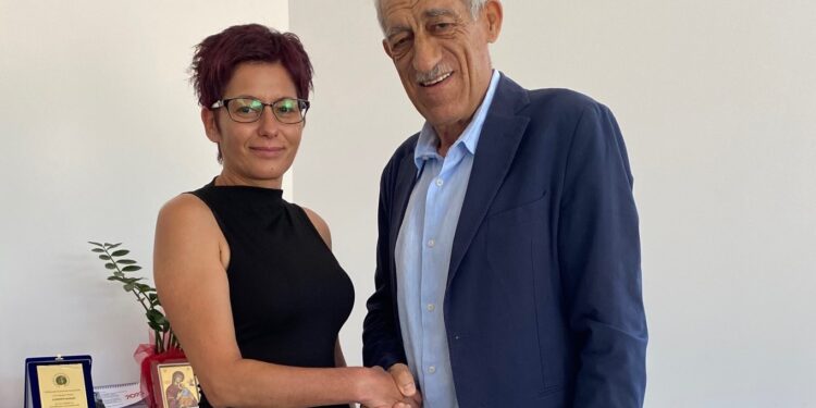 Με τον Γιάννη Λυμπέρη και η Ευγενία Ρούτση-Καυκοπούλου