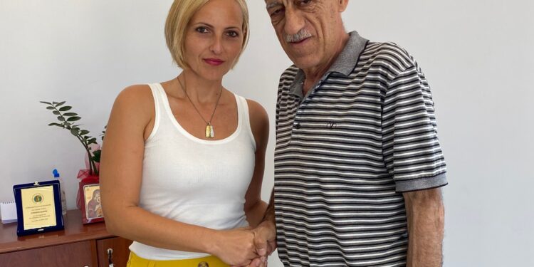 Η Αθηνά Χονδρογιάννη υποψήφια με τον Γιάννη Λυμπέρη!