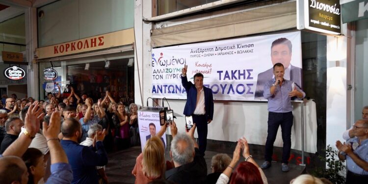 ΤΑΚΗΣ ΑΝΤΩΝΑΚΟΠΟΥΛΟΣ: “Πάμε για πρώτη Κυριακή!” (φωτος)
