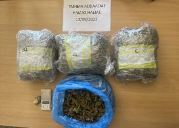 Συνελήφθη άνδρας στην Αμαλιάδα για διακίνηση ναρκωτικών