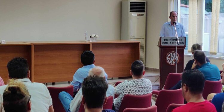 ΛΑΜΠΡΟΣ ΔΗΜΗΤΡΟΓΙΑΝΝΗΣ: “Δημιουργούμε κοινό μέτωπο με τις επιχειρήσεις απέναντι στο ενεργειακό κόστος”