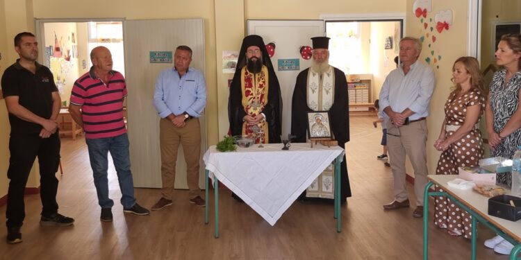 ΔΗΜΟΣ ΠΗΝΕΙΟΥ: Αγιασμός και έναρξη της σχολικής χρονιάς