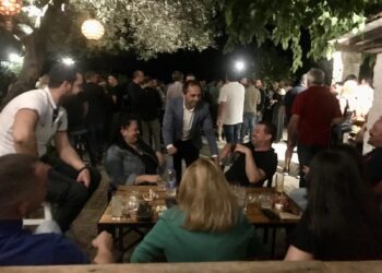 Μικροί και μεγάλοι διασκέδασαν στην Αρχαία Ολυμπία με τον αυριανό τους δήμαρχο Άρη Παναγιωτόπουλο