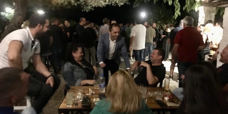 Μικροί και μεγάλοι διασκέδασαν στην Αρχαία Ολυμπία με τον αυριανό τους δήμαρχο Άρη Παναγιωτόπουλο