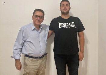 Στο πλευρό του Δημάρχου Ζαχάρως Κώστα Αλεξανδρόπουλου και ο Γιώργος Αποστολόπουλος