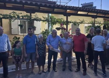 ΑΛΕΞΗΣ ΚΑΣΤΡΙΝΟΣ: Θερμή υποδοχή του Υποψηφίου Δημάρχου Δ. Πηνειού στους Οικισμούς – ΔΚ της ΔΕ Τραγανού