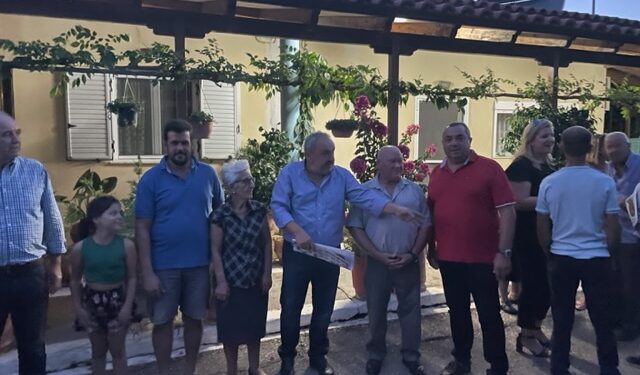 ΑΛΕΞΗΣ ΚΑΣΤΡΙΝΟΣ: Θερμή υποδοχή του Υποψηφίου Δημάρχου Δ. Πηνειού στους Οικισμούς – ΔΚ της ΔΕ Τραγανού