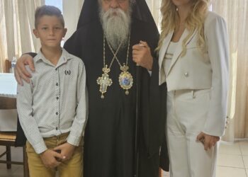 ΑΝΝΑ ΚΟΡΤΕΣΗ: Συνάντηση με τον Μητροπολίτη Ηλείας