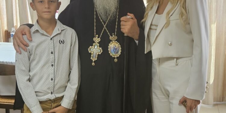ΑΝΝΑ ΚΟΡΤΕΣΗ: Συνάντηση με τον Μητροπολίτη Ηλείας