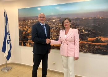 ΔΙΟΝΥΣΙΑ ΑΥΓΕΡΙΝΟΠΟΥΛΟΥ: Διερεύνηση επενδυτικών ευκαιριών στην Ηλεία και πρόσκληση προς τον Πρέσβη του Ισραήλ να επισκεφθεί το νομό