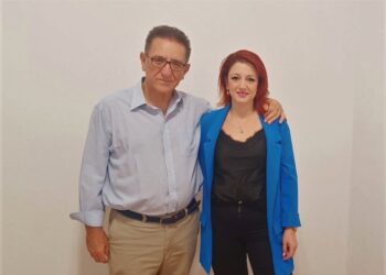 Υποψήφια με τον Δήμαρχο Κώστα Αλεξανδρόπουλο και η Γιώτα Κόκλα