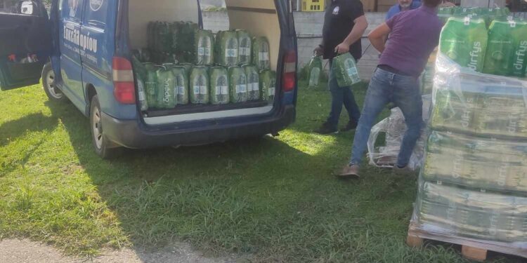 ΔΗΜΟΣ ΑΝΔΡΑΒΙΔΑΣ – ΚΥΛΛΗΝΗΣ: Έναρξη αποστολής βοήθειας στη Θεσσαλία