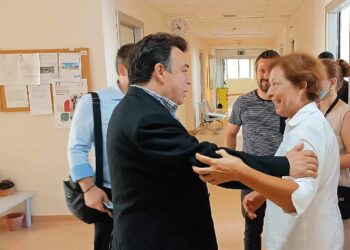 ΔΗΜΑΡΧΟΣ ΠΥΡΓΟΥ ΠΑΝΑΓΙΩΤΗΣ ΑΝΤΩΝΑΚΟΠΟΥΛΟΣ: “Στηρίζουμε κάθε δράση που θα συμβάλλει στην αναβάθμιση του Νοσοκομείου”