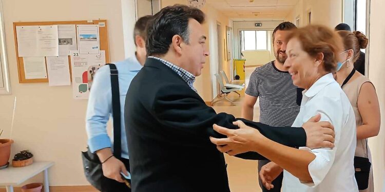 ΔΗΜΑΡΧΟΣ ΠΥΡΓΟΥ ΠΑΝΑΓΙΩΤΗΣ ΑΝΤΩΝΑΚΟΠΟΥΛΟΣ: “Στηρίζουμε κάθε δράση που θα συμβάλλει στην αναβάθμιση του Νοσοκομείου”